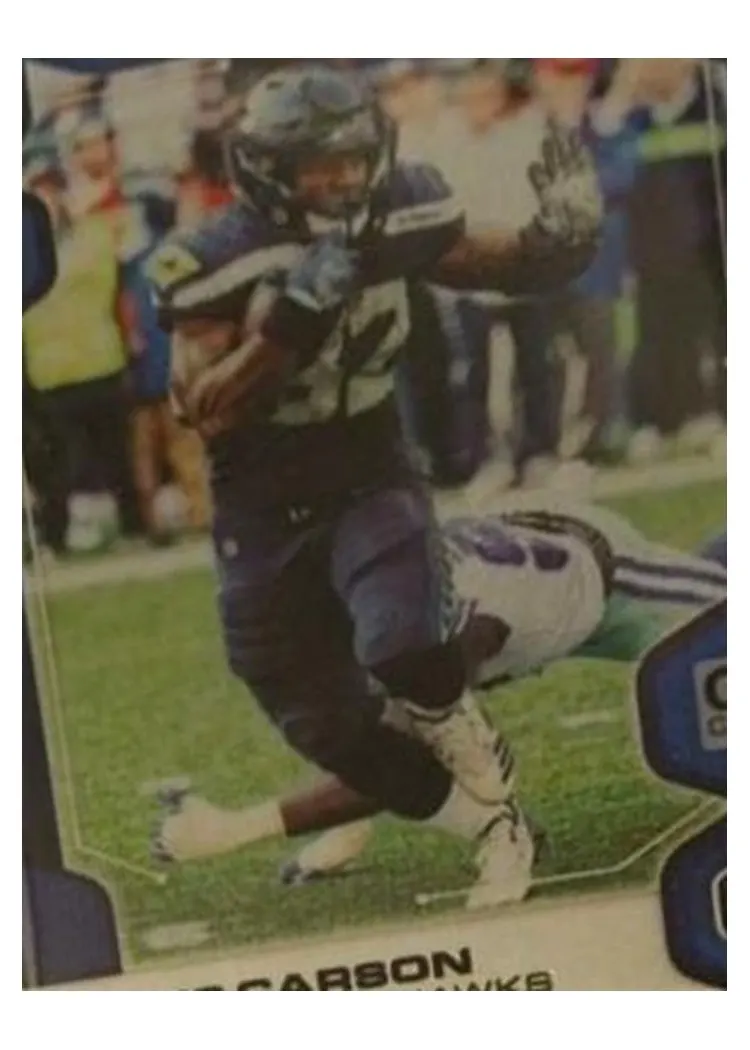 2019 Panini Elements Base Set Chris Carson #8 card