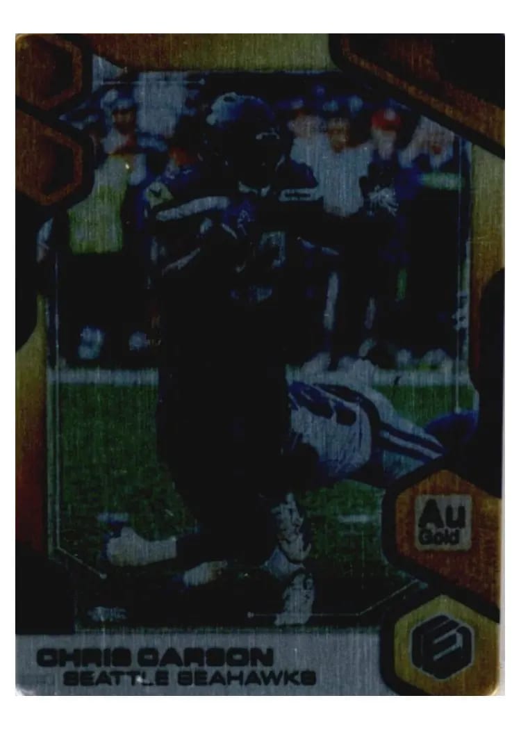 2019 Panini Elements Base Set Chris Carson #8 card