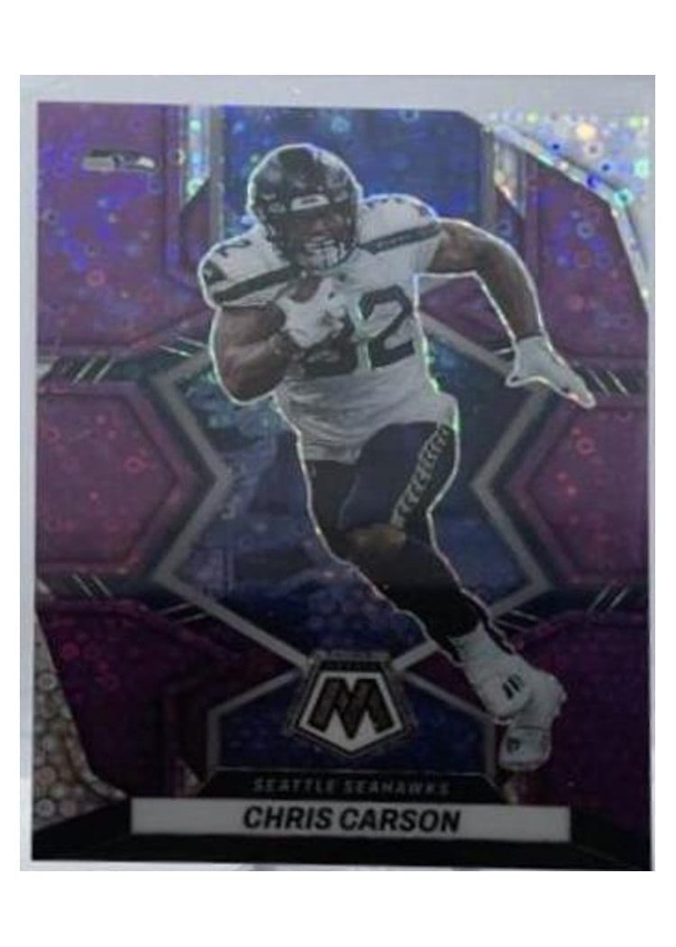 2022 Panini Mosaic Base Set Chris Carson #219 card