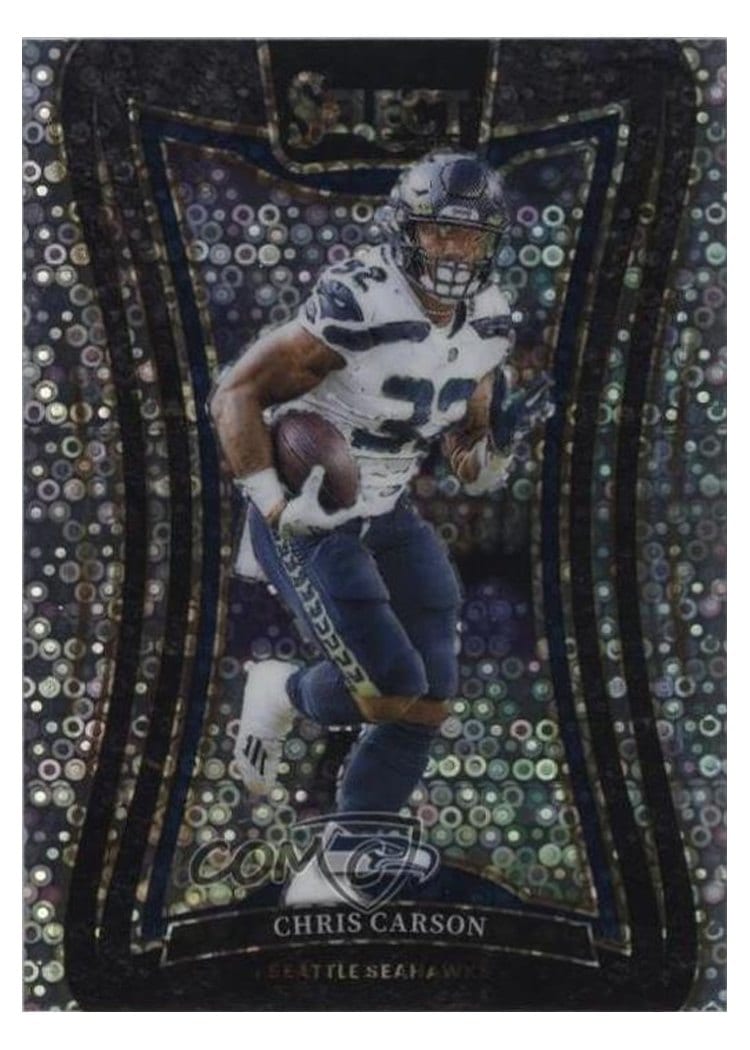 2024 Panini Select Base Set Chris Carson #318 card