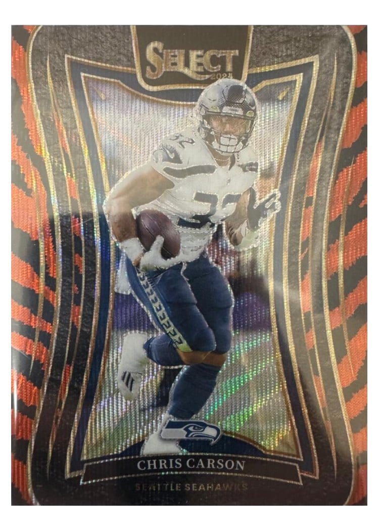 2024 Panini Select Base Set Chris Carson #318 card