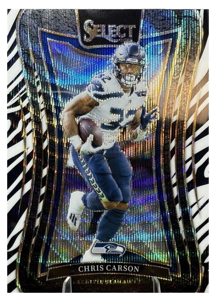 2024 Panini Select Base Set Chris Carson #318 card