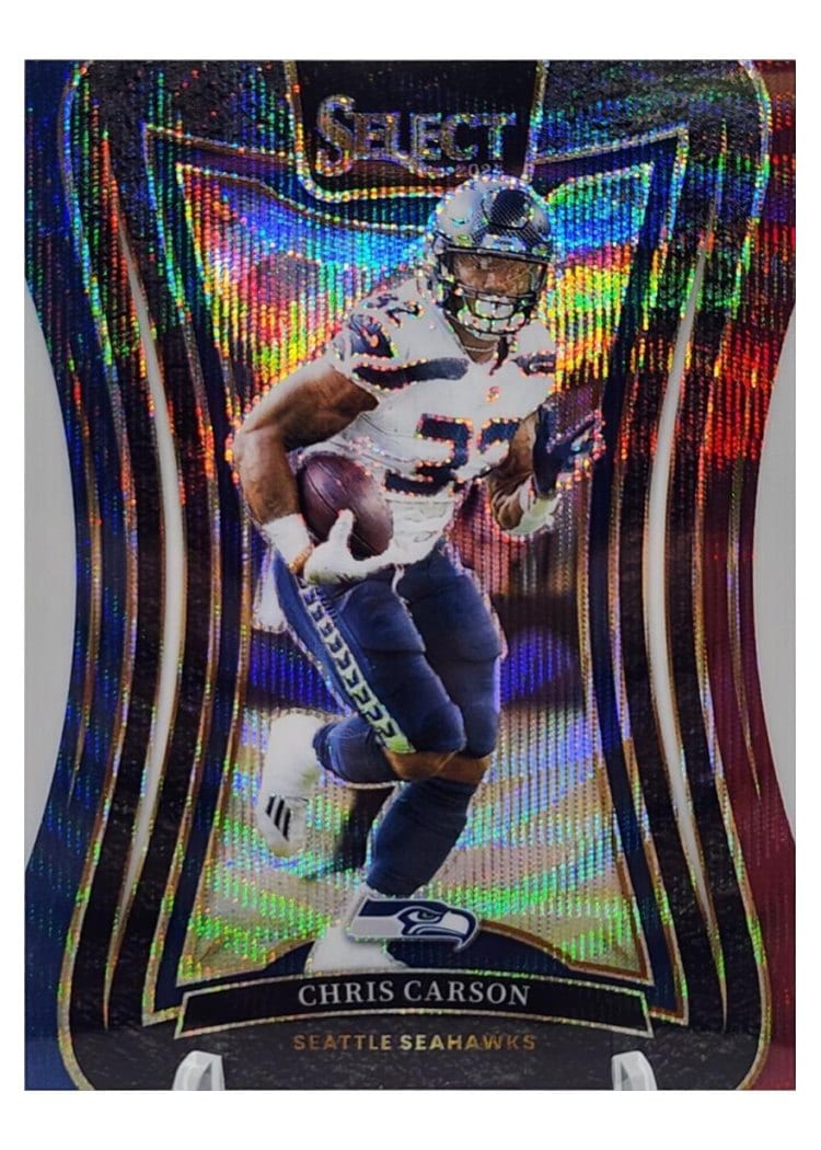 2024 Panini Select Base Set Chris Carson #318 card