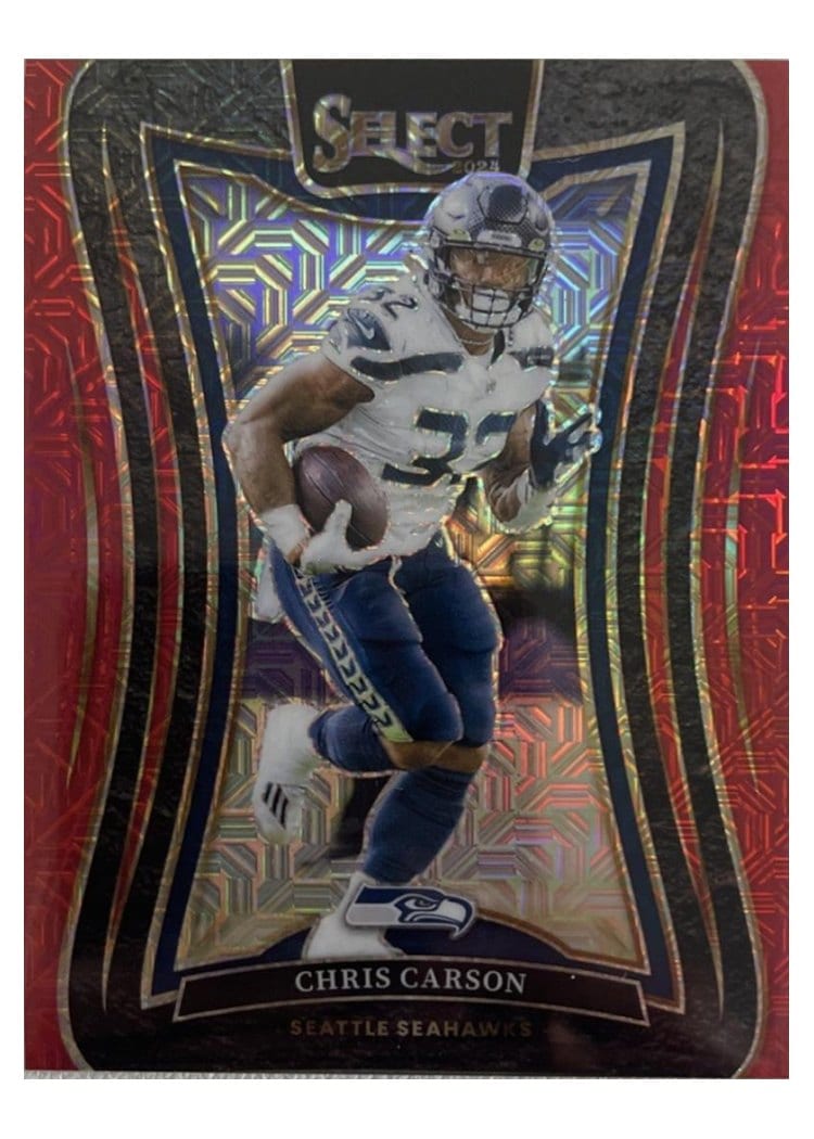 2024 Panini Select Base Set Chris Carson #318 card