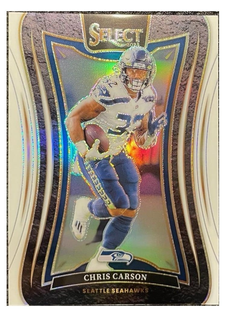 2024 Panini Select Base Set Chris Carson #318 card