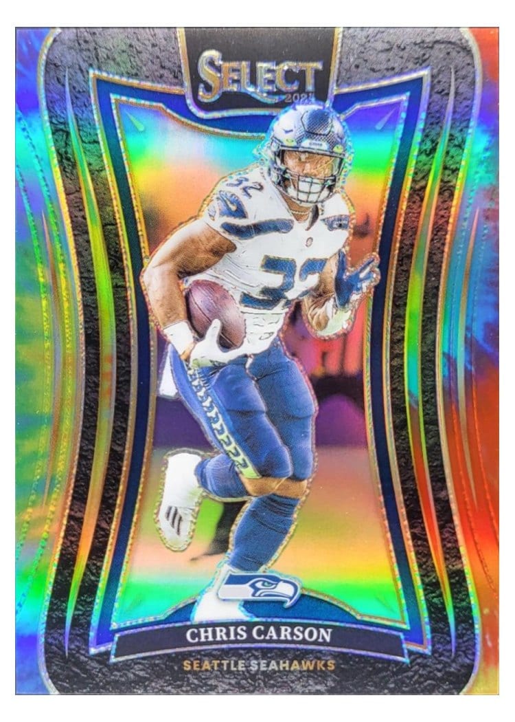 2024 Panini Select Base Set Chris Carson #318 card