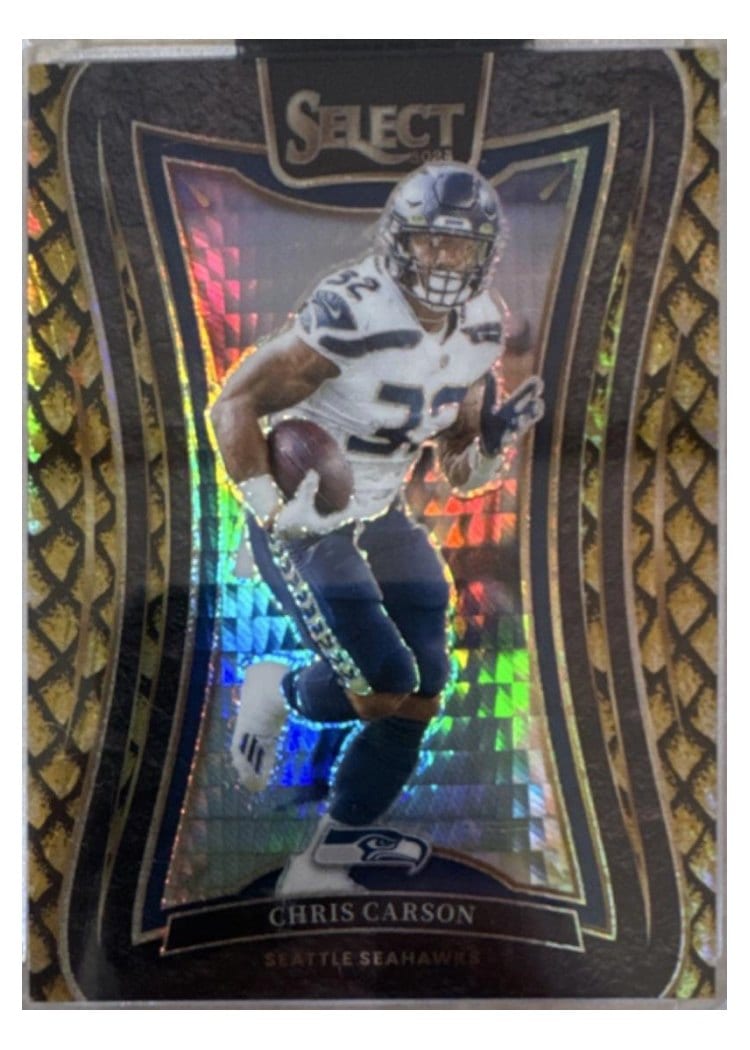 2024 Panini Select Base Set Chris Carson #318 card