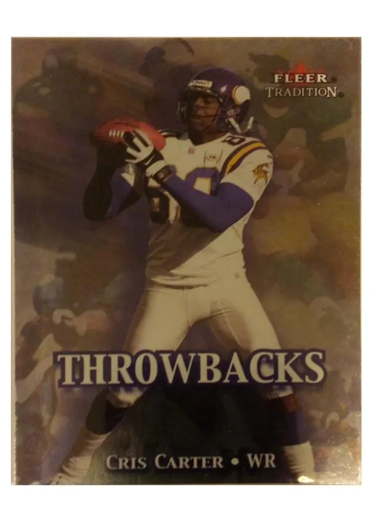 2000 Fleer Throwbacks Chris Carter #20 card