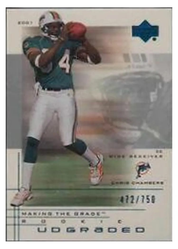2001 Upper Deck Graded Chris Chambers #65 card