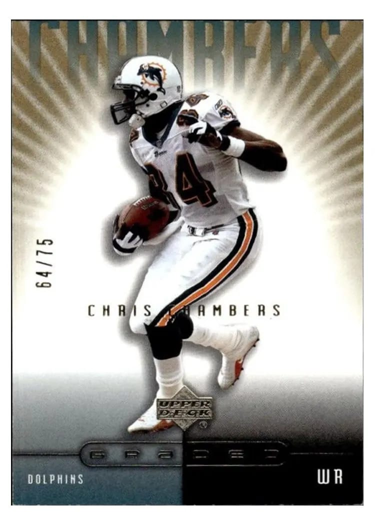 2002 Upper Deck Graded Chris Chambers #46 card