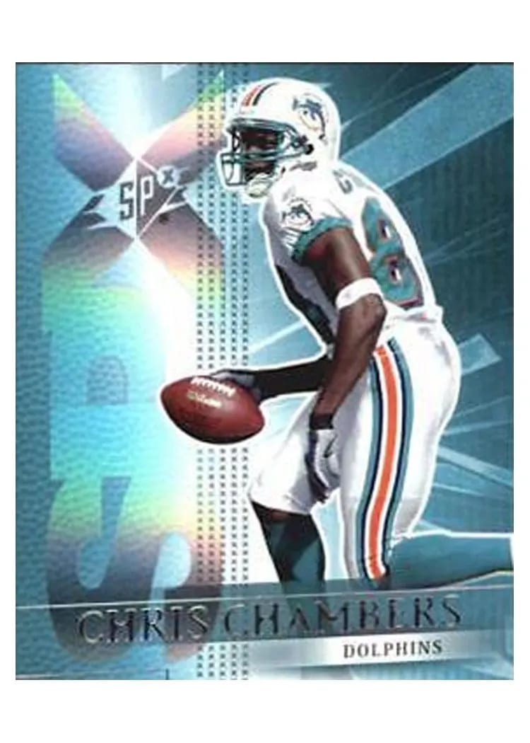2004 Spx Chris Chambers #52 card