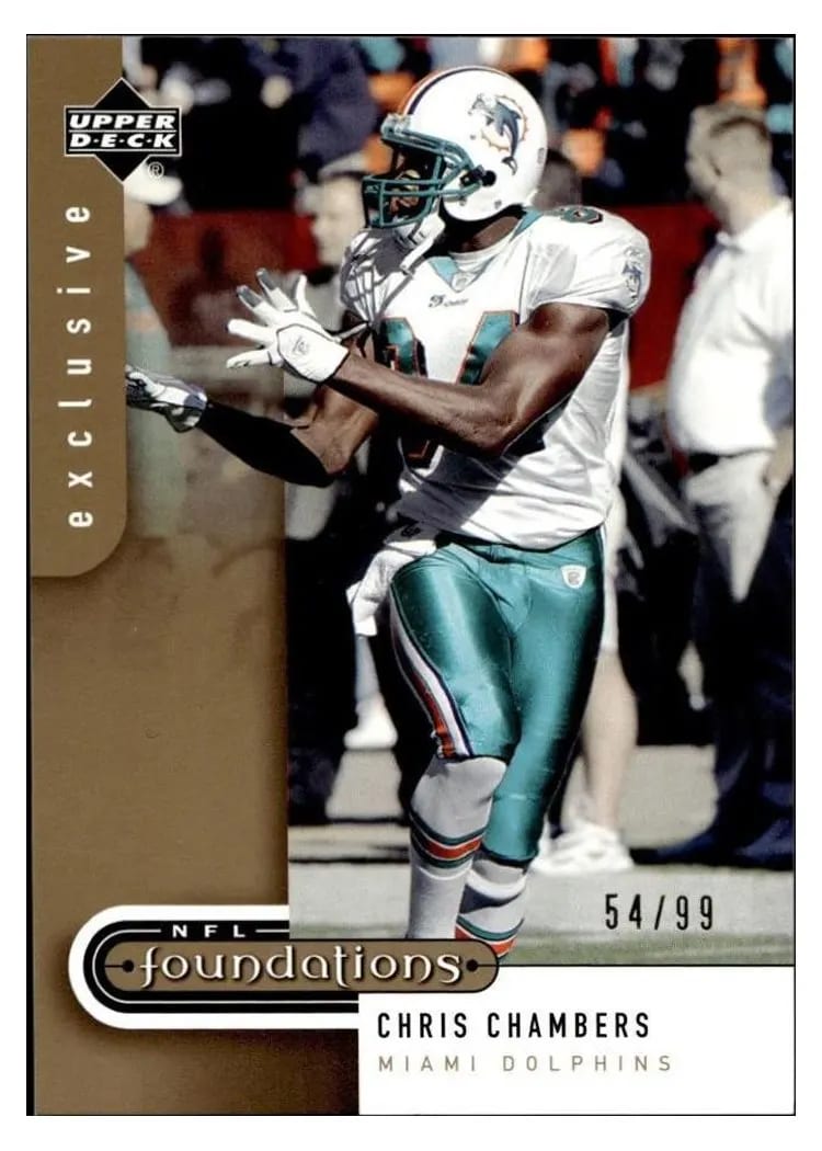 2005 Upper Deck Foundations Chris Chambers #50 card