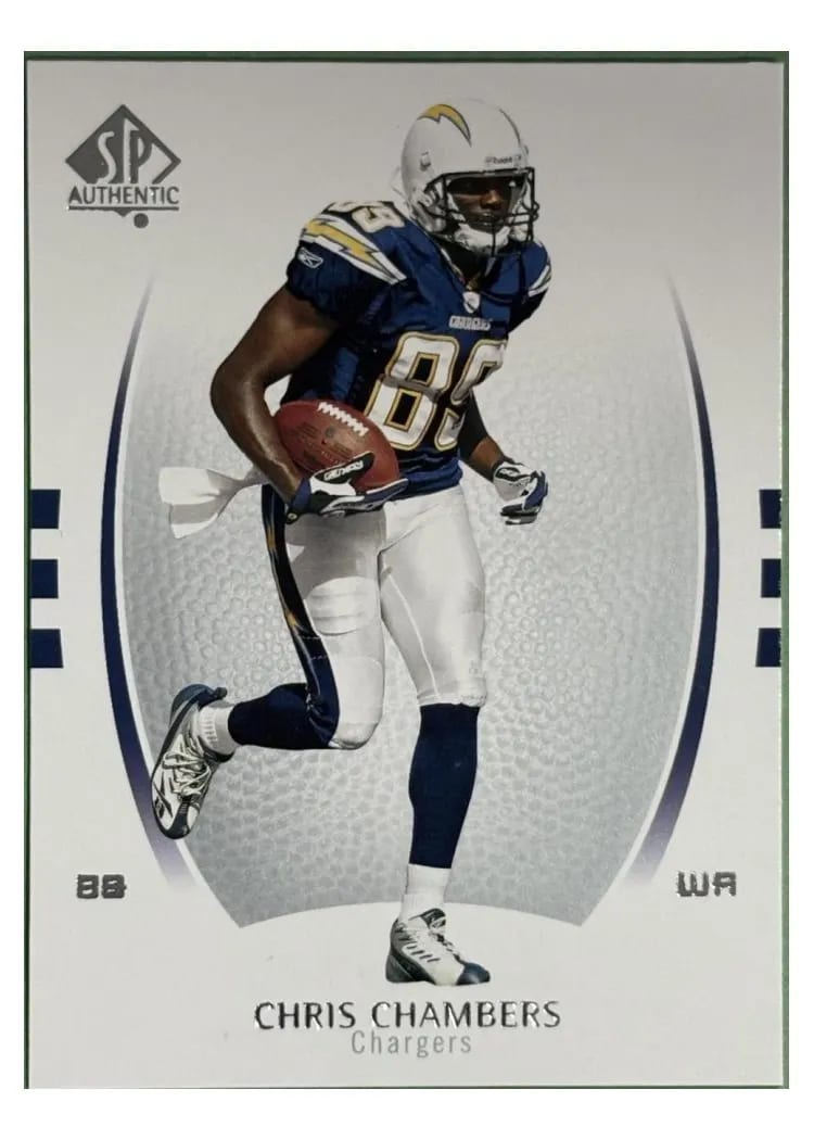 2007 SP Authentic Chris Chambers #24 card
