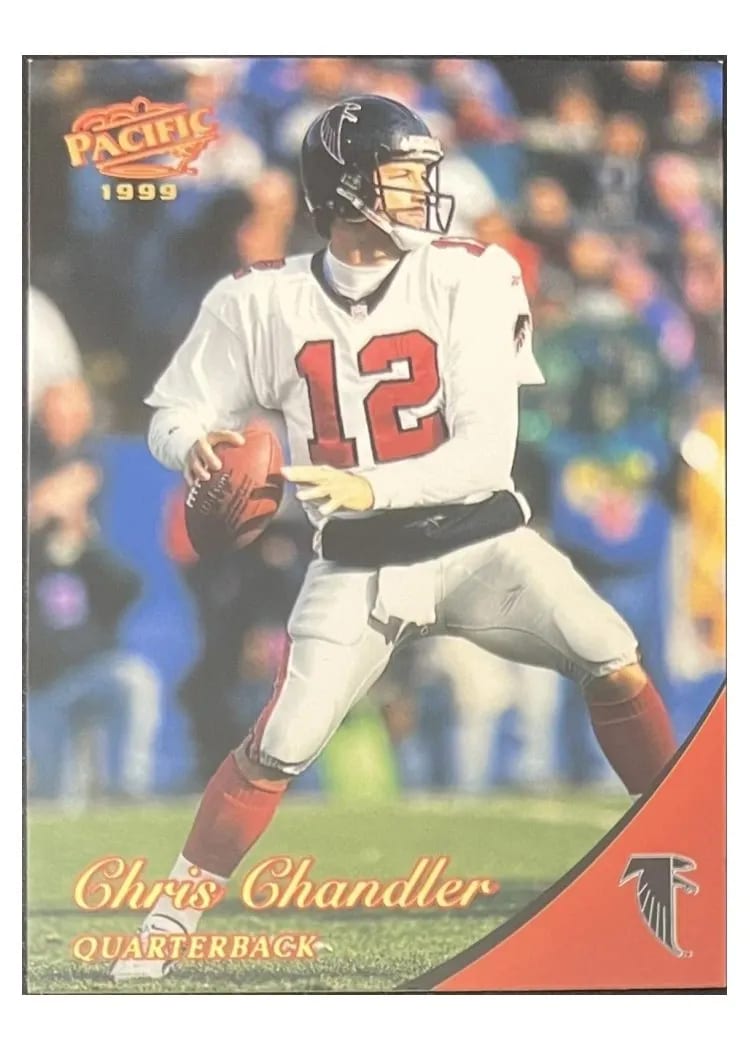 1999 Pacific Chris Chandler #18 card