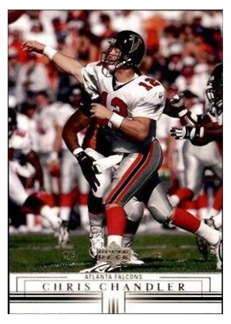 2001 Upper Deck Chris Chandler #7 card