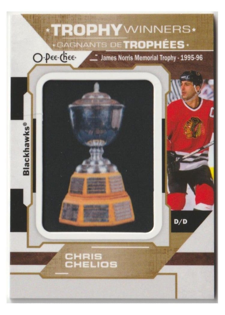 2023-24 O-Pee-Chee O-Pee-Chee Patches Chris Chelios #P-47 card