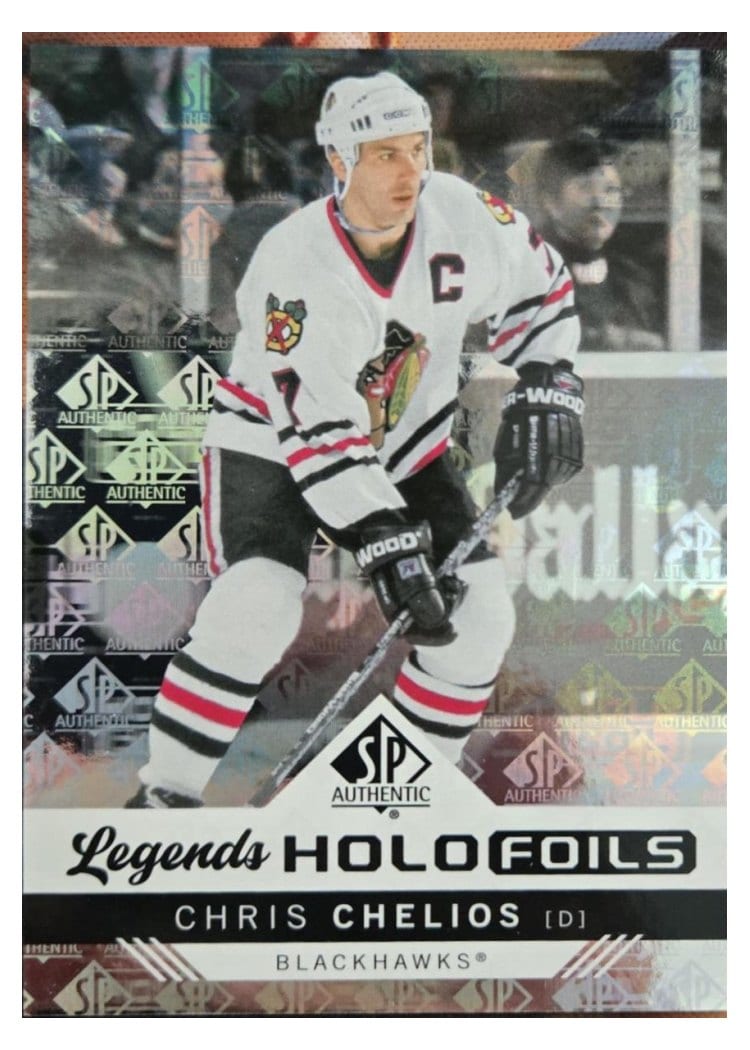 2024-25 SP Authentic Holofoil Legends Chris Chelios #HFL-47