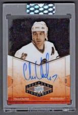 2024-25 Upper Deck Clear Cut 2004-05 UD Legendary Signatures Chris Chelios #LSA-CC