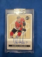 2024-25 Upper Deck Clear Cut Vintage Autos Chris Chelios #VA-CC