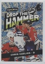 2024-25 Upper Deck Synergy Drop the Hammer! Chris Chelios #DH-11 card