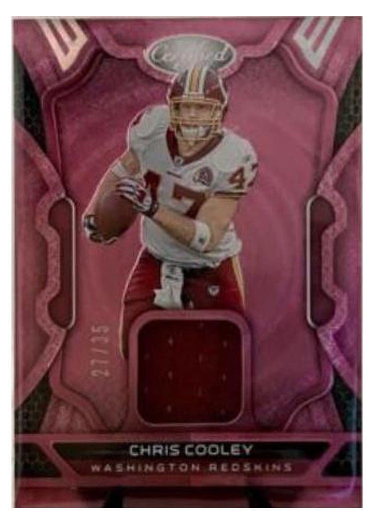 2022 Panini Certified Materials Mirror Chris Cooley #MM-CC card