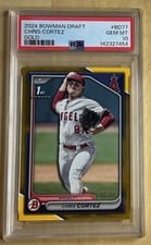 2024 Bowman Draft Chris Cortez #BD-77 card