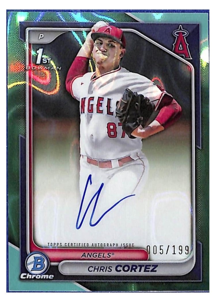 2024 Bowman Draft Chrome Prospect Autographs Chris Cortez #CPA-CCZ card
