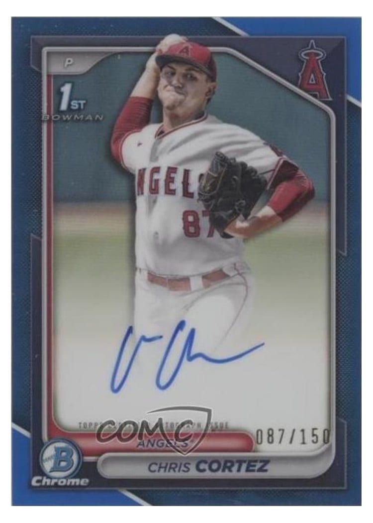2024 Bowman Draft Chrome Prospect Autographs Chris Cortez #CPA-CCZ card