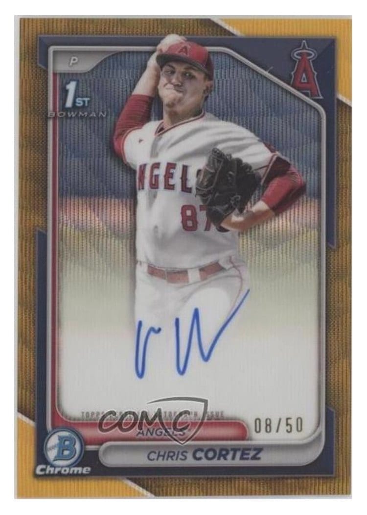 2024 Bowman Draft Chrome Prospect Autographs Chris Cortez #CPA-CCZ card