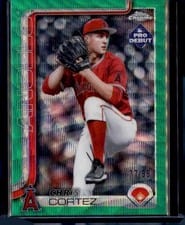 2025 Topps Pro Debut Chrome Chris Cortez #PDC-9 card