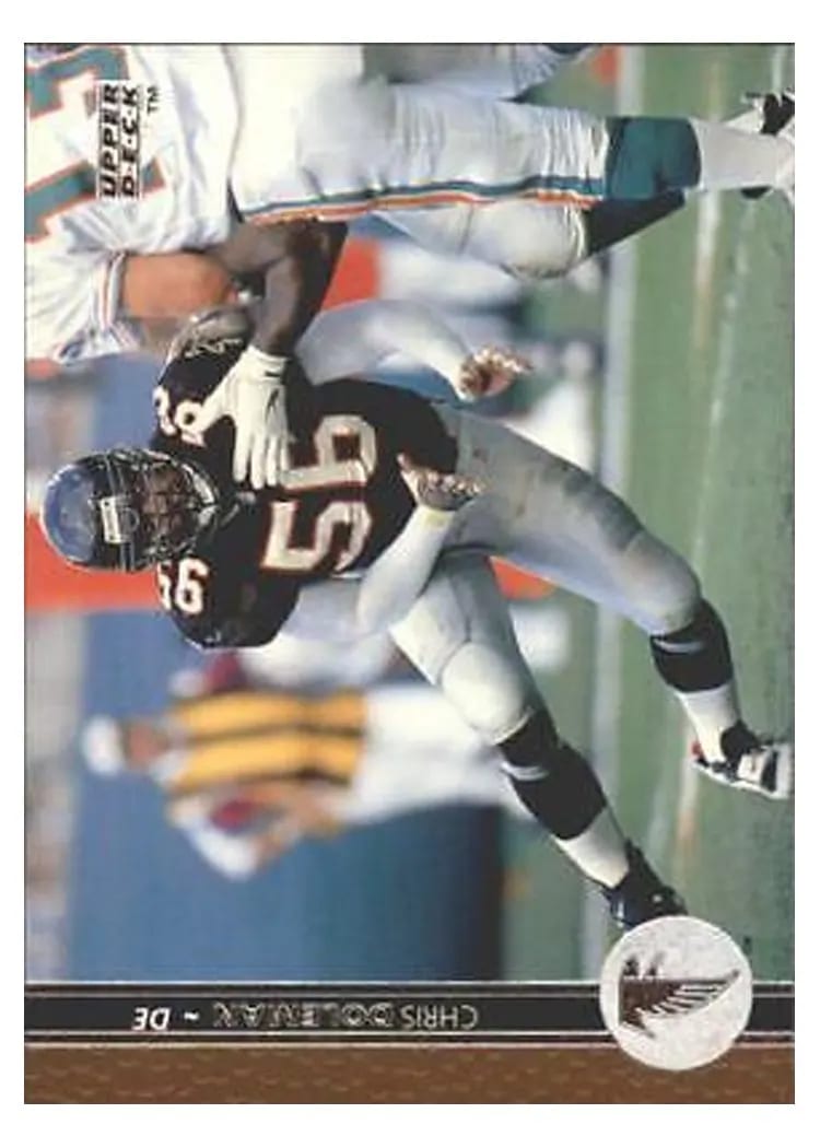1996 Upper Deck Chris Doleman #35 card