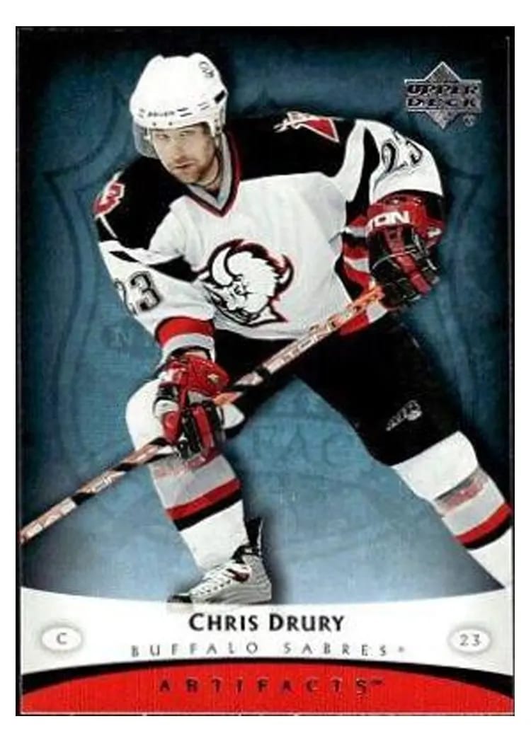 2005 Upper Deck Artifacts Chris Drury #14 card