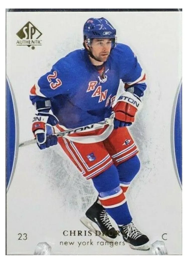 2007 SP Authentic Chris Drury #33 card