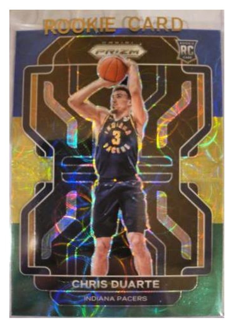 2021-22 Panini Prizm Base Set Chris Duarte #315 card
