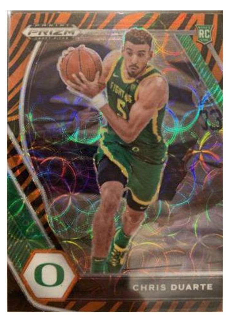 2021-22 Panini Prizm Base Set Chris Duarte #315 card