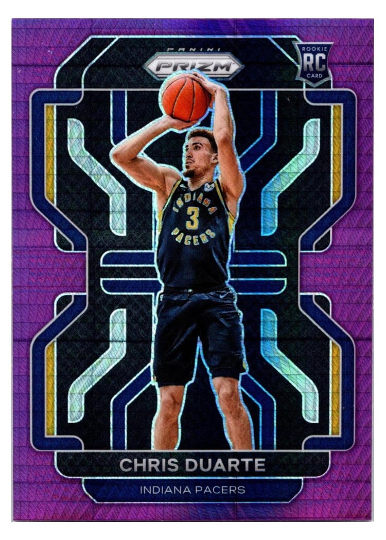 2021-22 Panini Prizm Base Set Chris Duarte #315 card