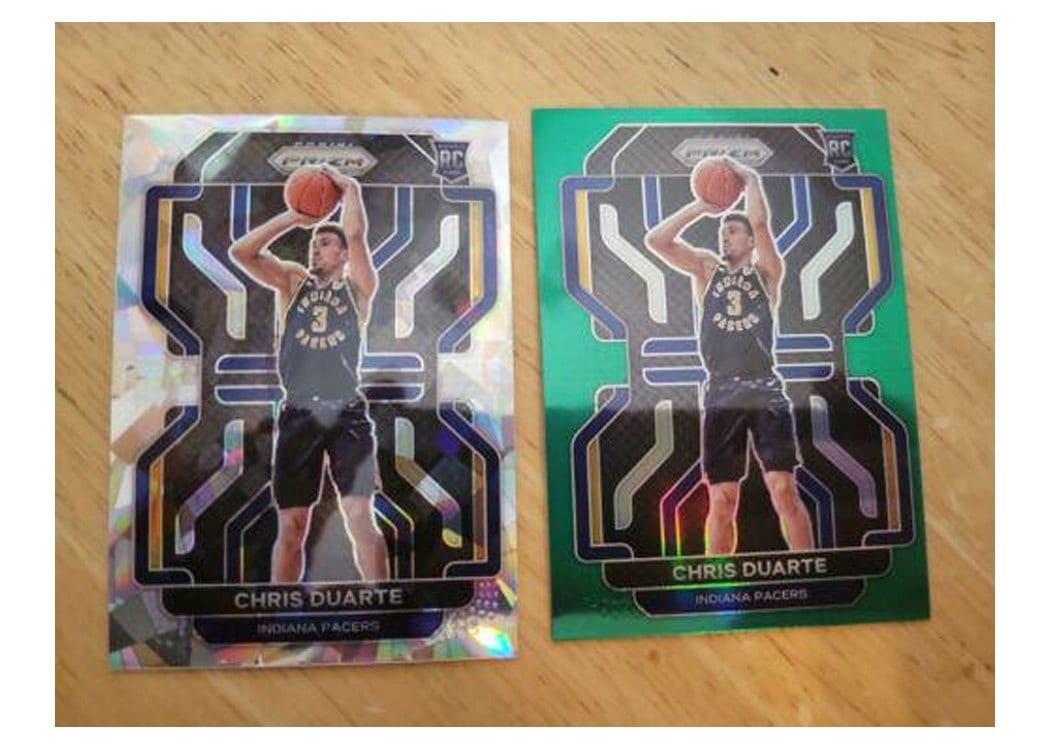 2021-22 Panini Prizm Base Set Chris Duarte #315 card