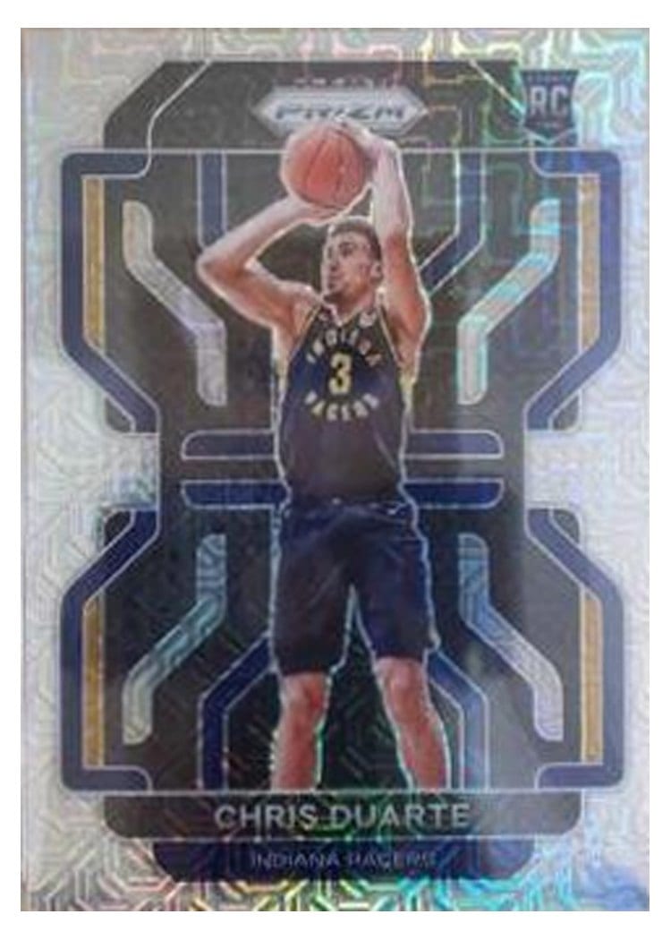 2021-22 Panini Prizm Base Set Chris Duarte #315 card