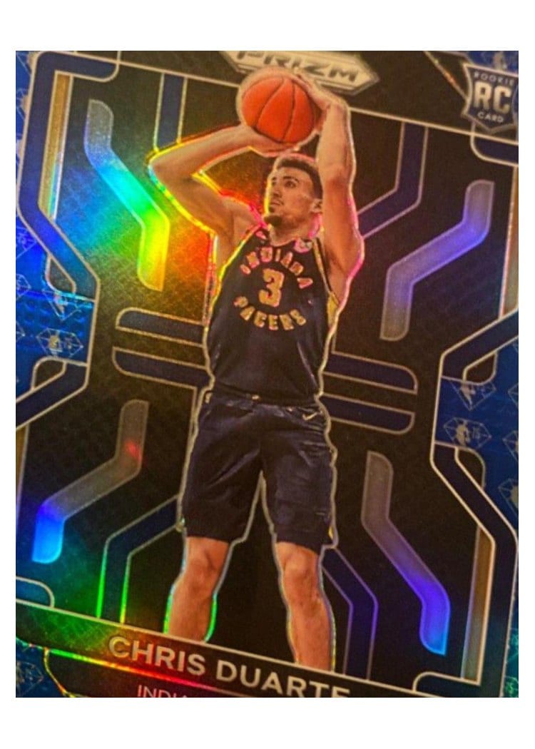 2021-22 Panini Prizm Base Set Chris Duarte #315 card