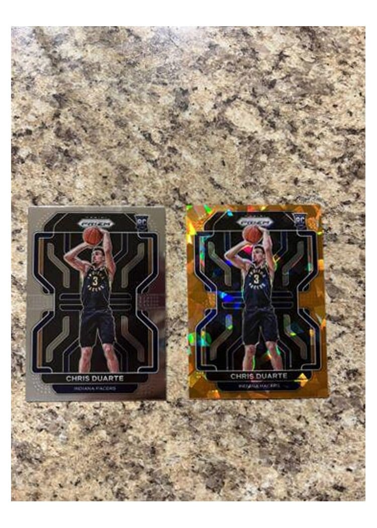 2021-22 Panini Prizm Base Set Chris Duarte #315 card