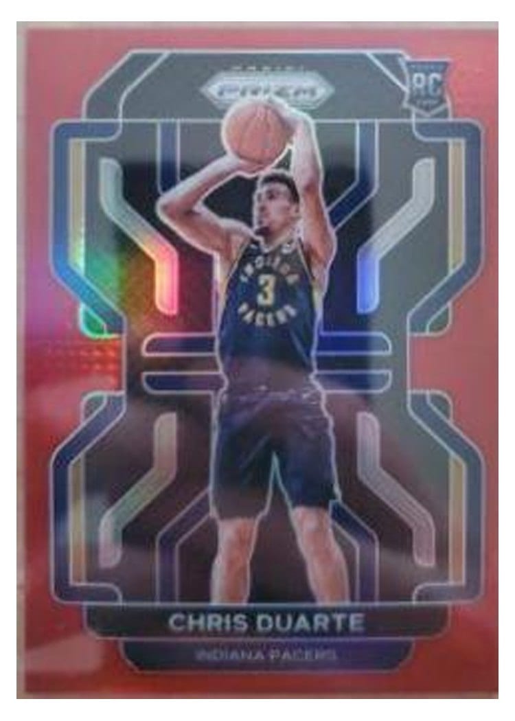 2021-22 Panini Prizm Base Set Chris Duarte #315 card