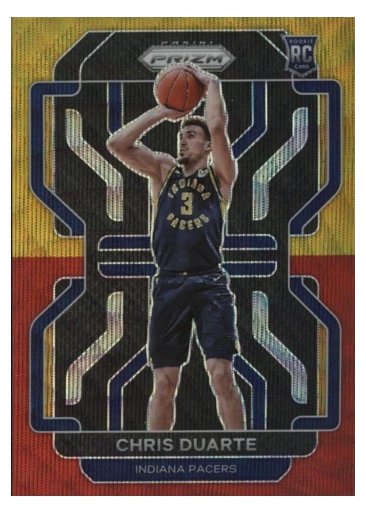 2021-22 Panini Prizm Base Set Chris Duarte #315 card
