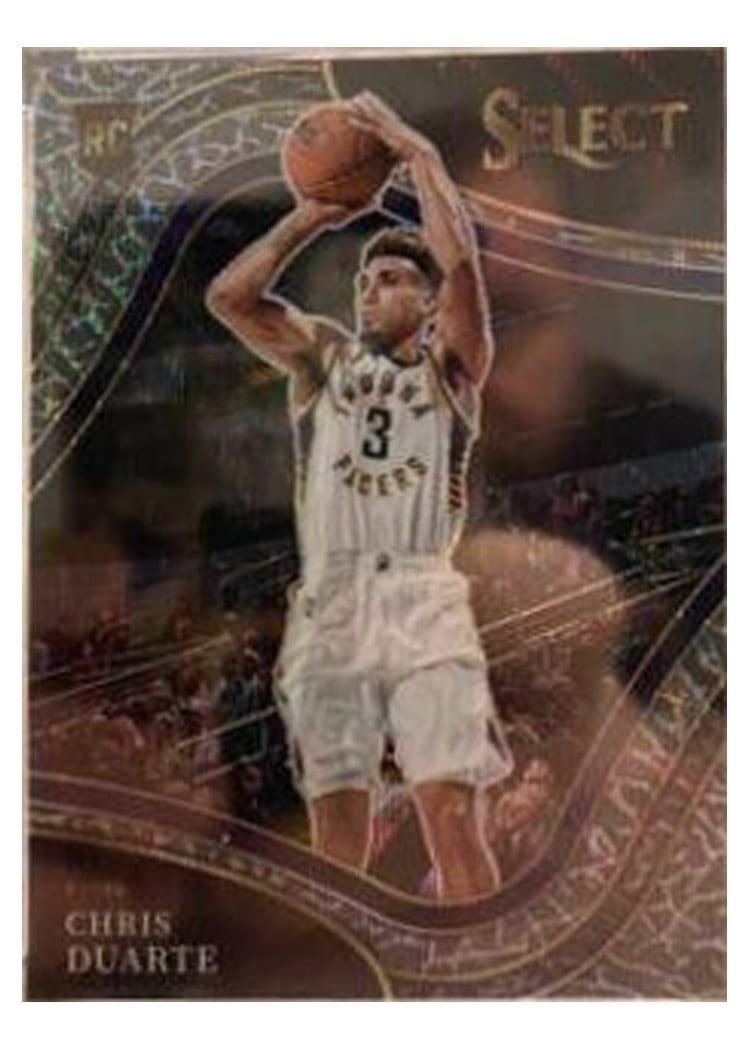 2021-22 Panini Select Base Set Chris Duarte #220 card