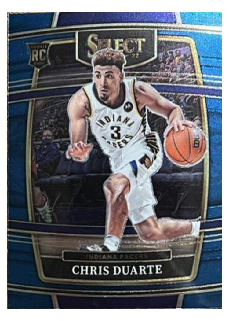 2021-22 Panini Select Base Set Chris Duarte #41 card