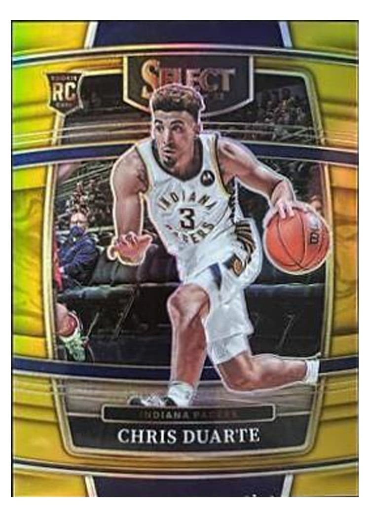 2021-22 Panini Select Base Set Chris Duarte #41 card