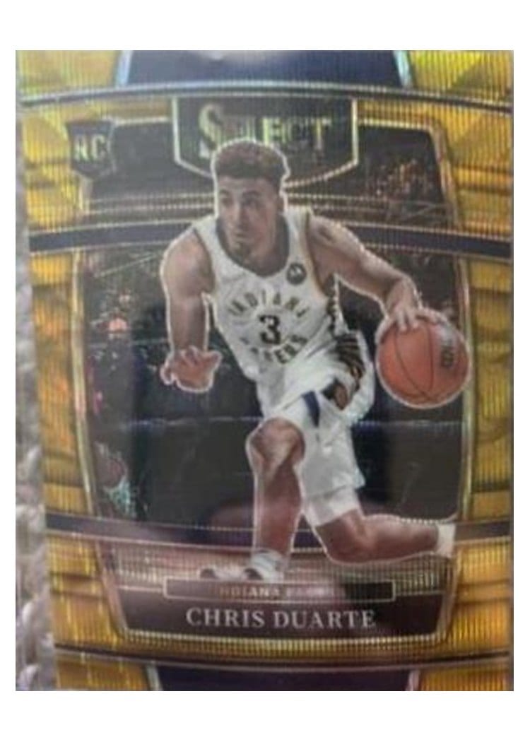 2021-22 Panini Select Base Set Chris Duarte #41 card