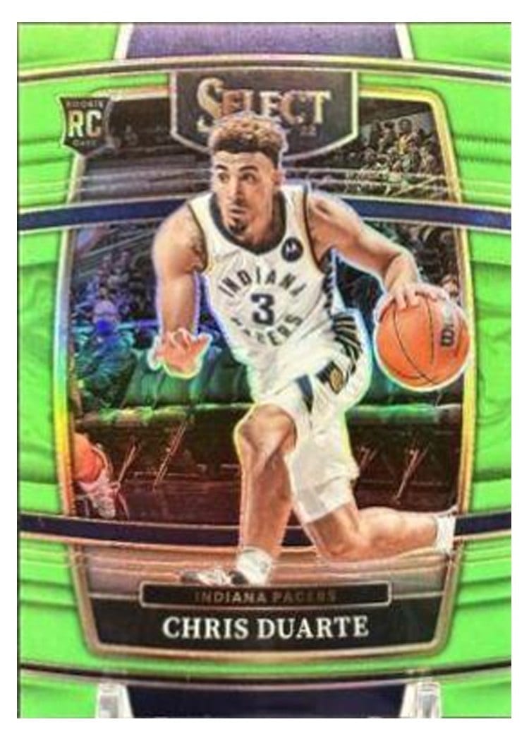2021-22 Panini Select Base Set Chris Duarte #41 card