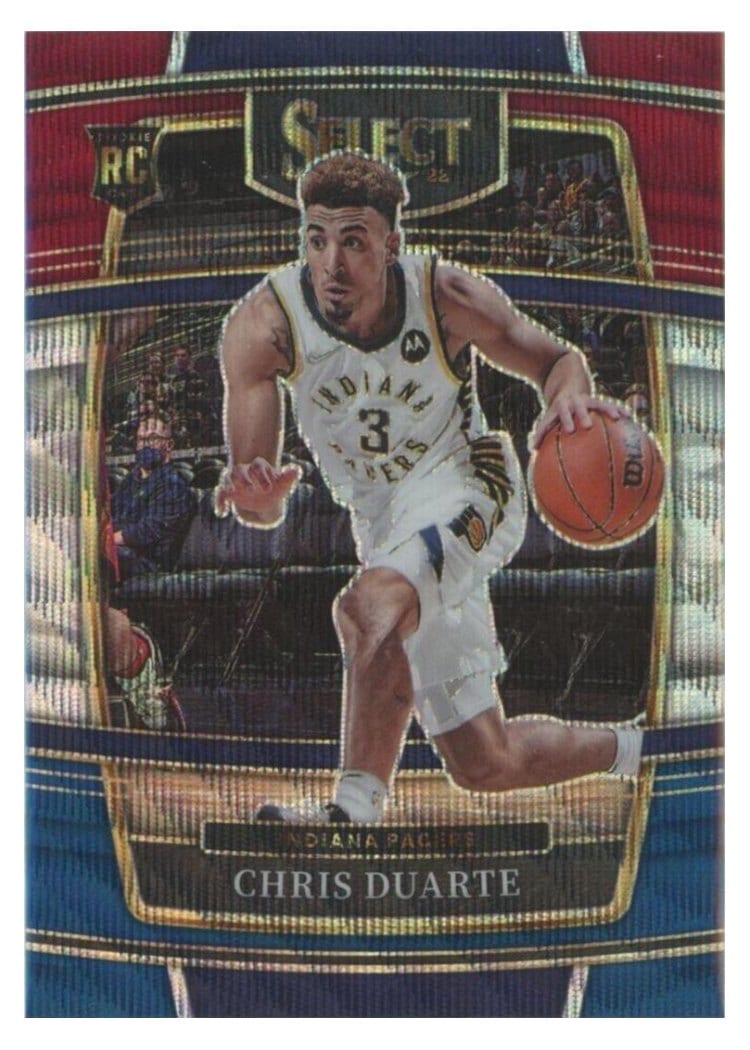 2021-22 Panini Select Base Set Chris Duarte #41 card