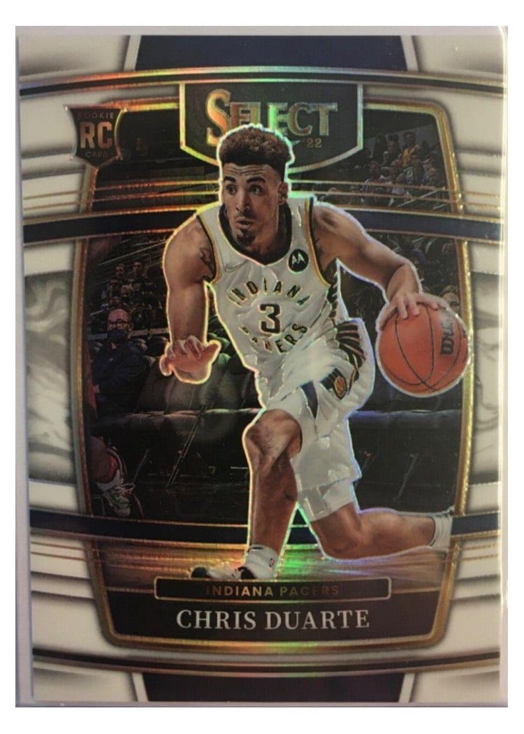2021-22 Panini Select Base Set Chris Duarte #41 card