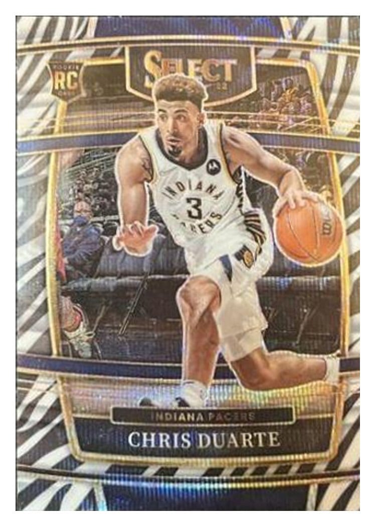 2021-22 Panini Select Base Set Chris Duarte #41 card